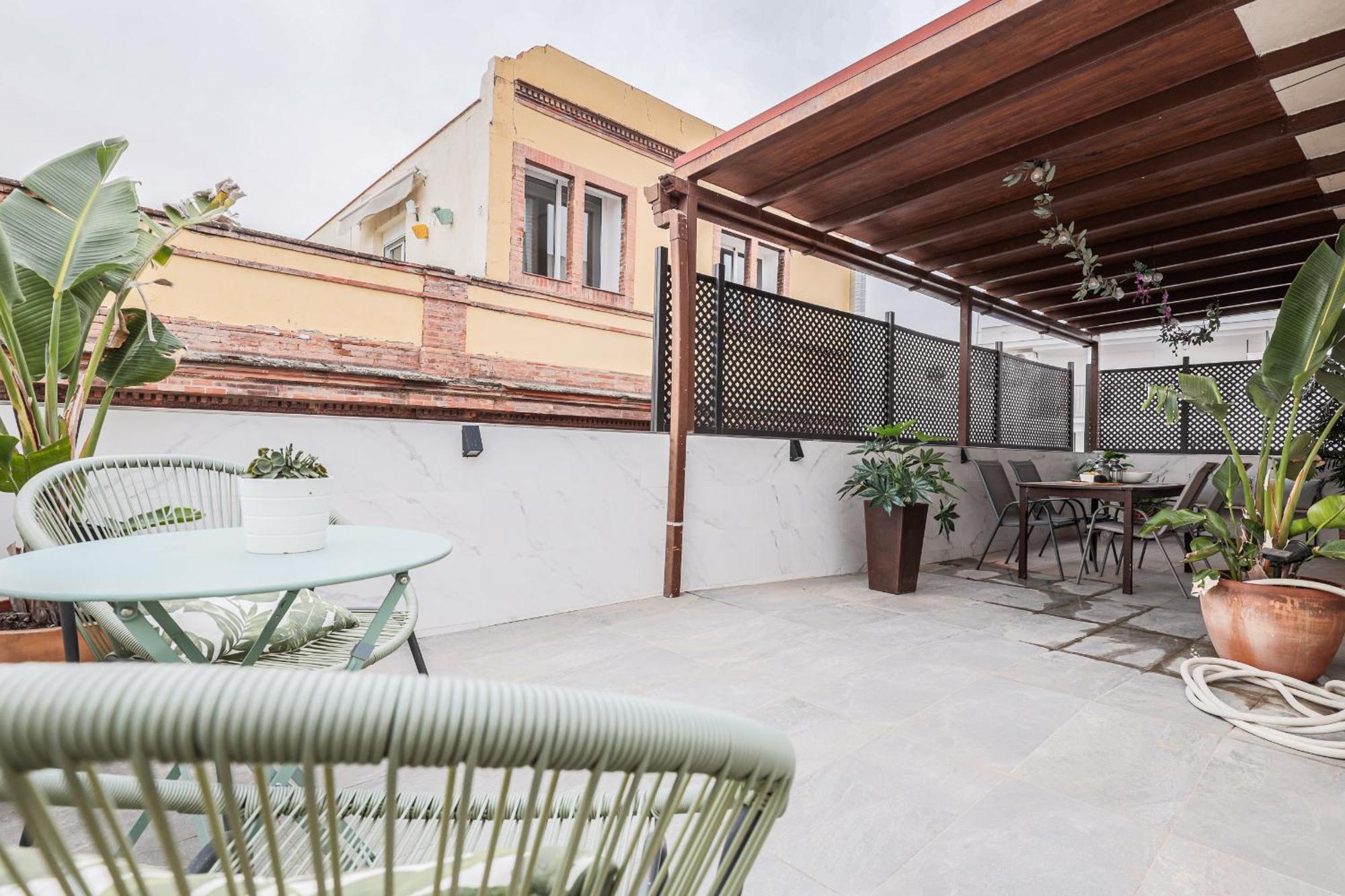Appartement Fantastico Atico 2 Hab Y Gran Terraza Privada à Séville Extérieur photo