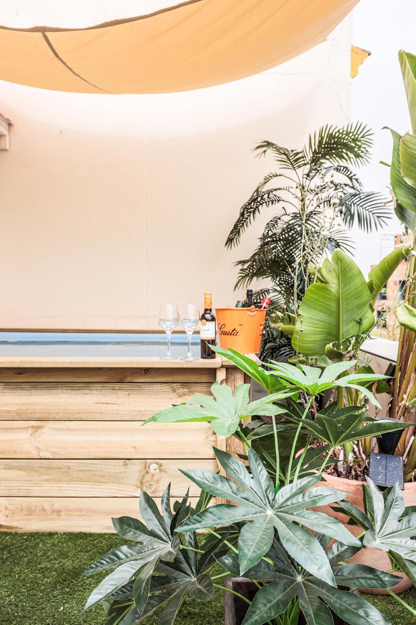 Appartement Fantastico Atico 2 Hab Y Gran Terraza Privada à Séville Extérieur photo