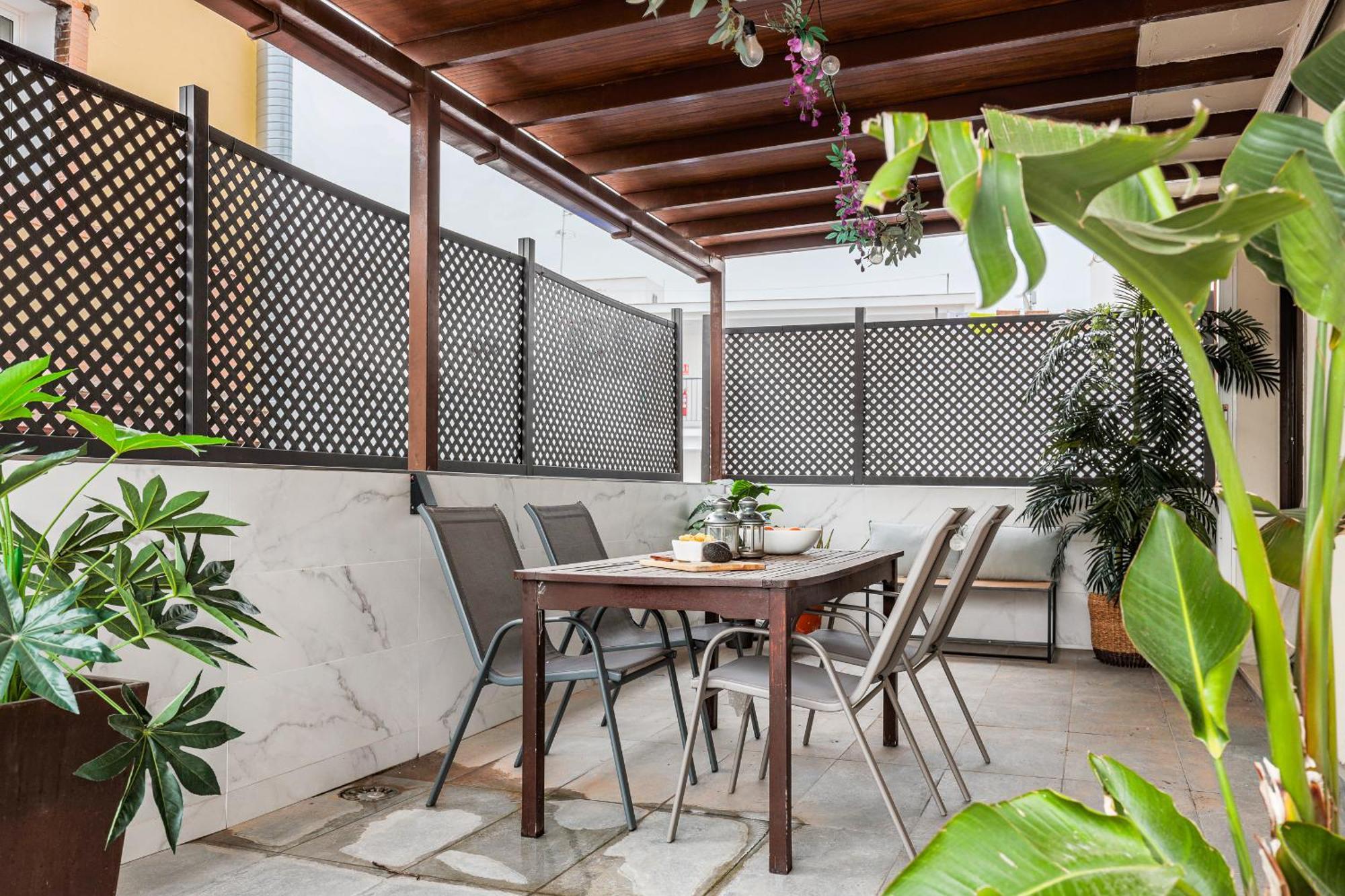 Appartement Fantastico Atico 2 Hab Y Gran Terraza Privada à Séville Extérieur photo